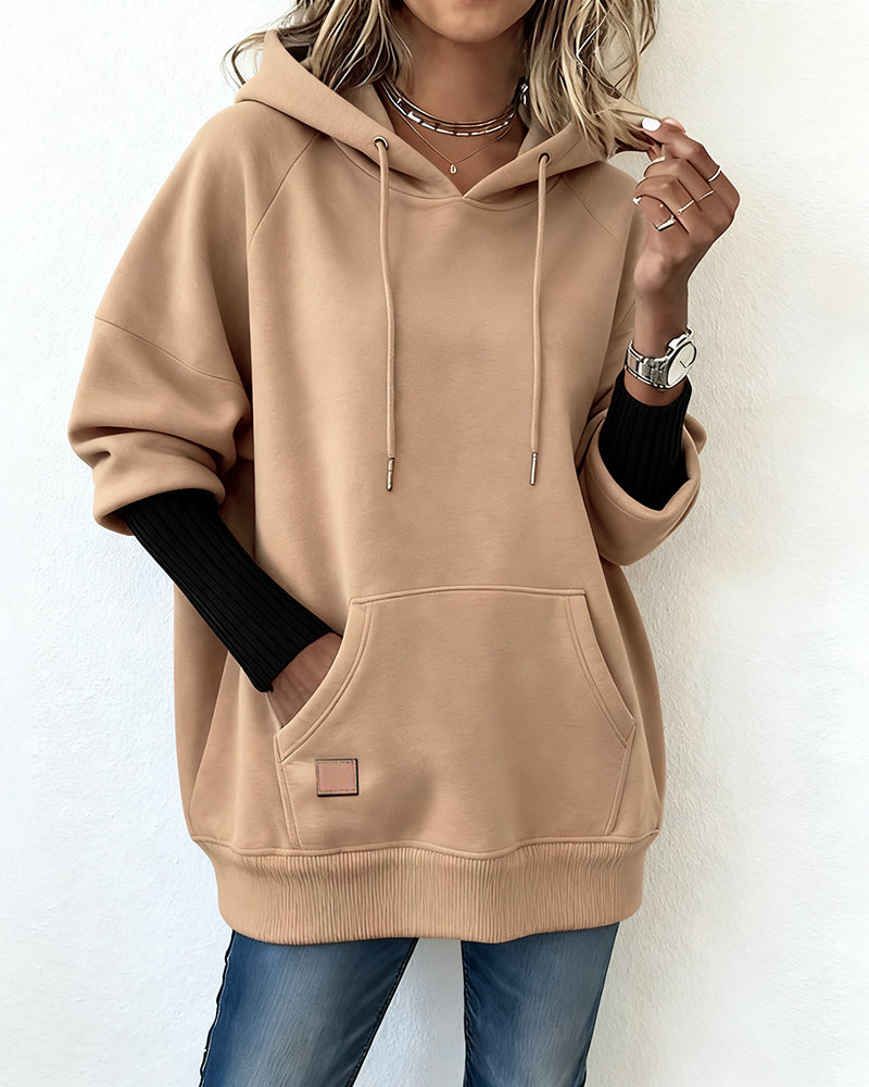 Casual Stijlvolle Losse Hoodie