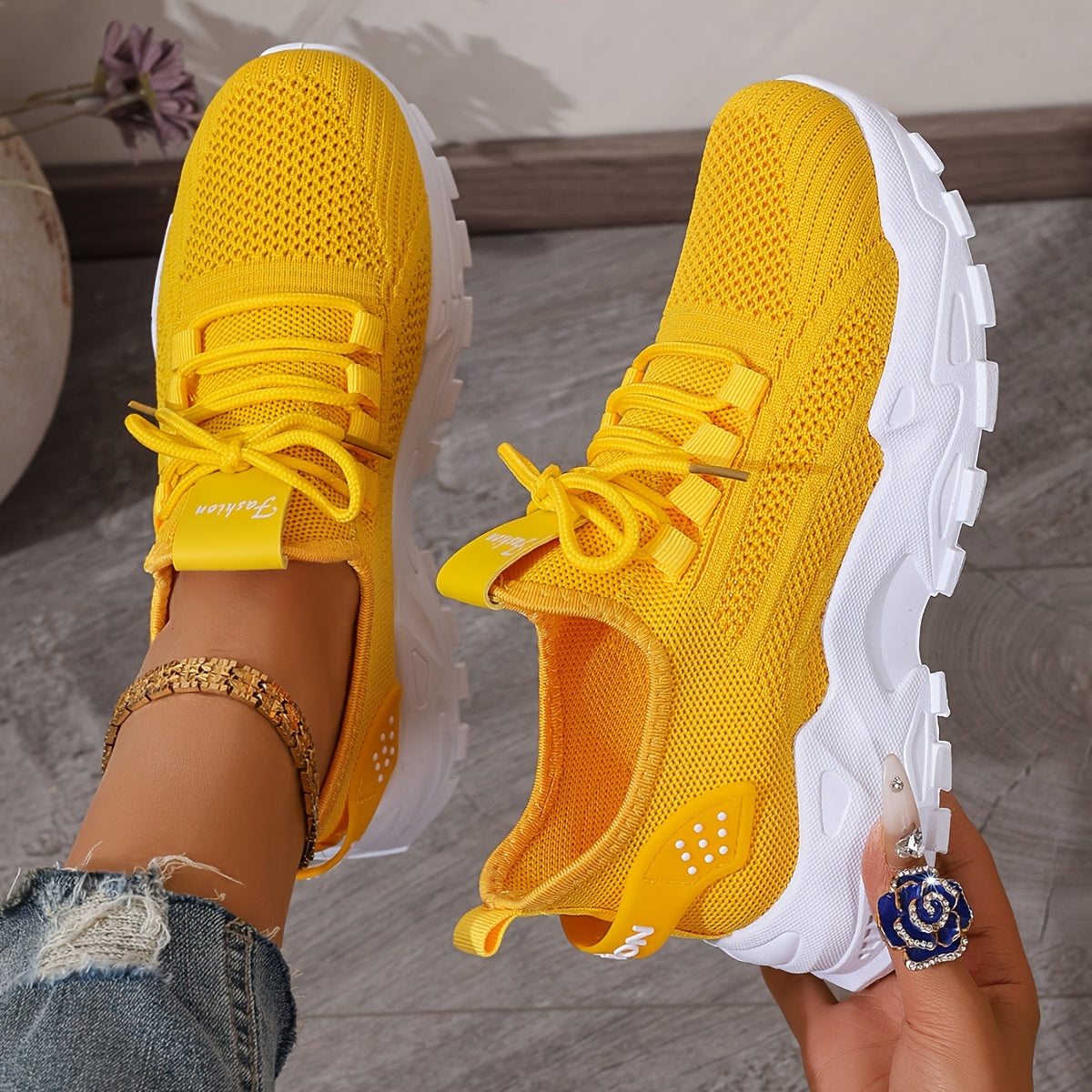 FLORENCE - BREATHABLE COMFORTABLE SNEAKERS SOFT SOLE