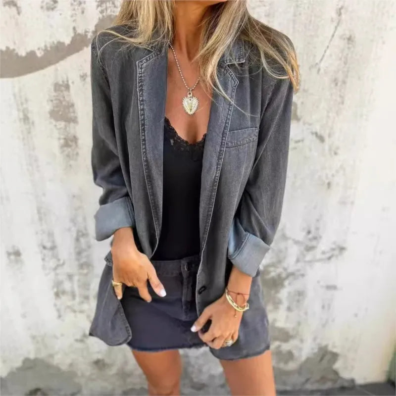 Sophie - Denim Blazer