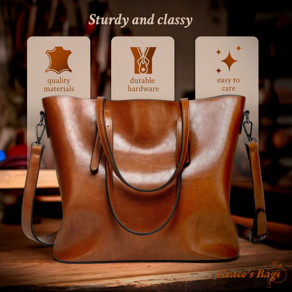 Vintage schoudertas van Ieva's