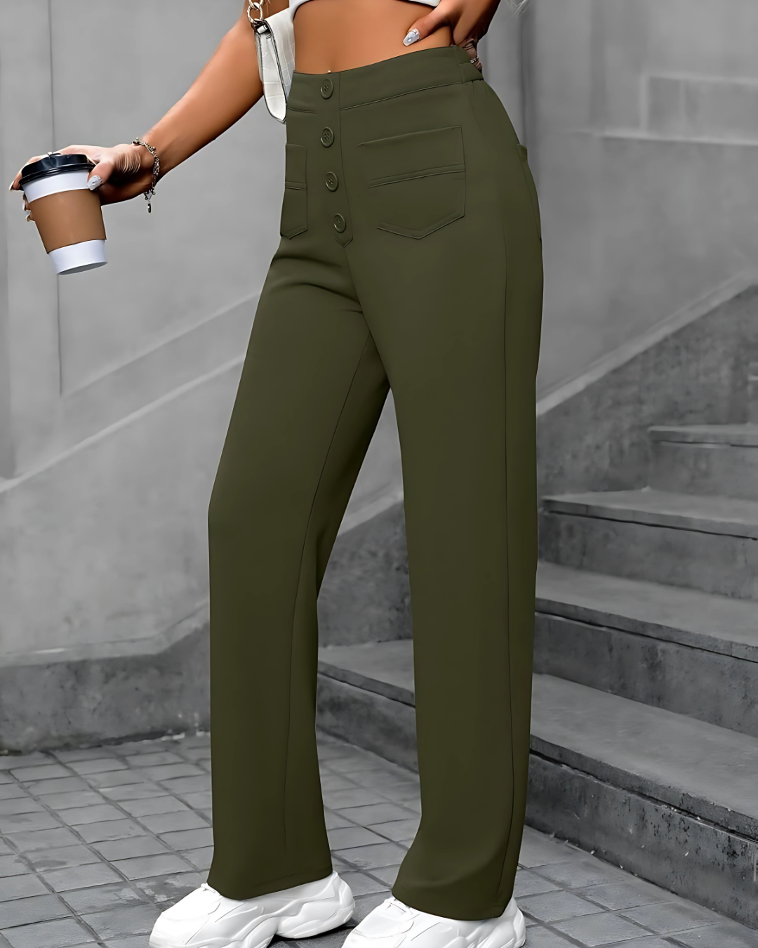 Noémie - High-Stretch & Stylish Pants