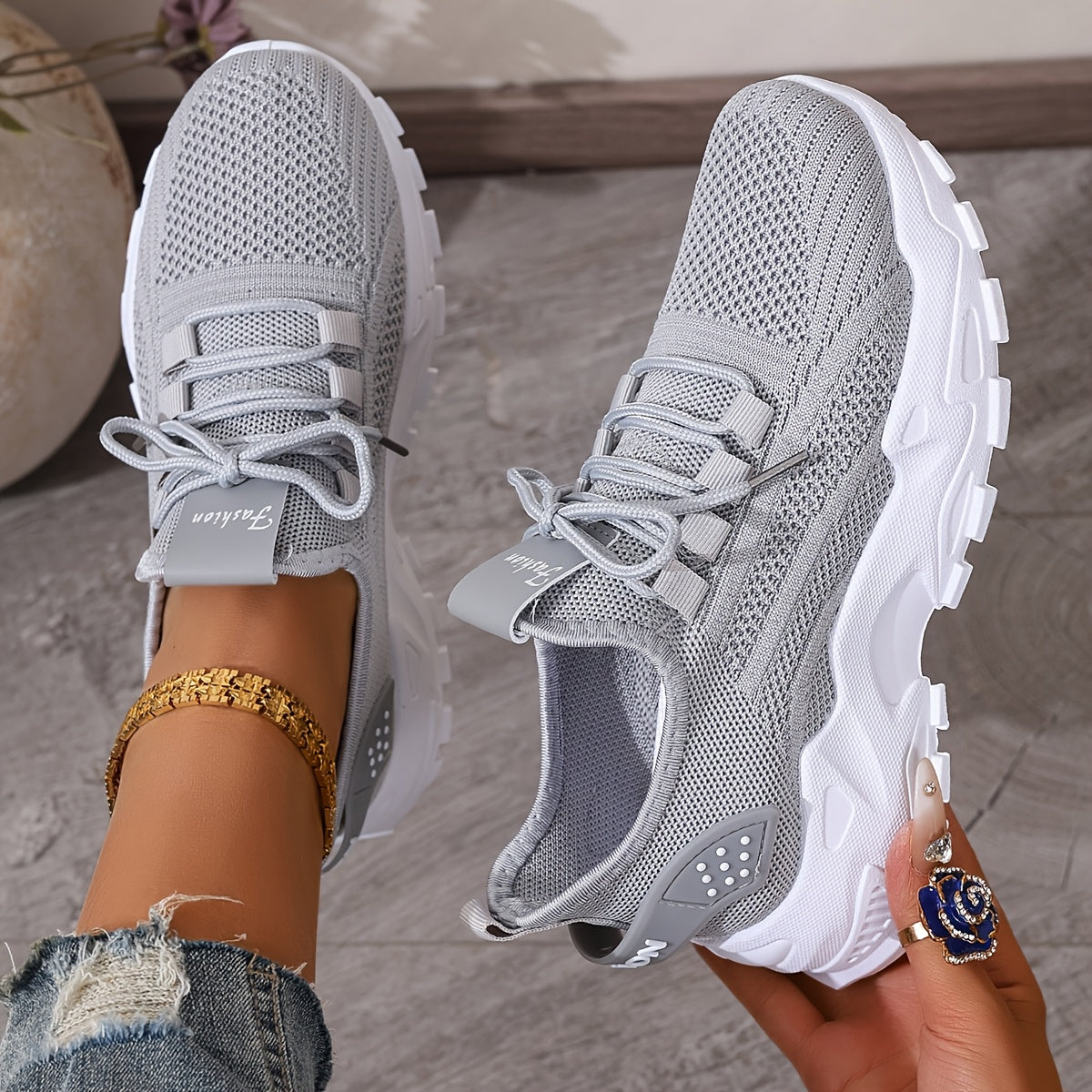 FLORENCE - BREATHABLE COMFORTABLE SNEAKERS SOFT SOLE