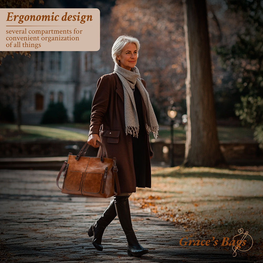 Ona's tijdloze elegantie | Tijdloze en onverwoestbare handtas