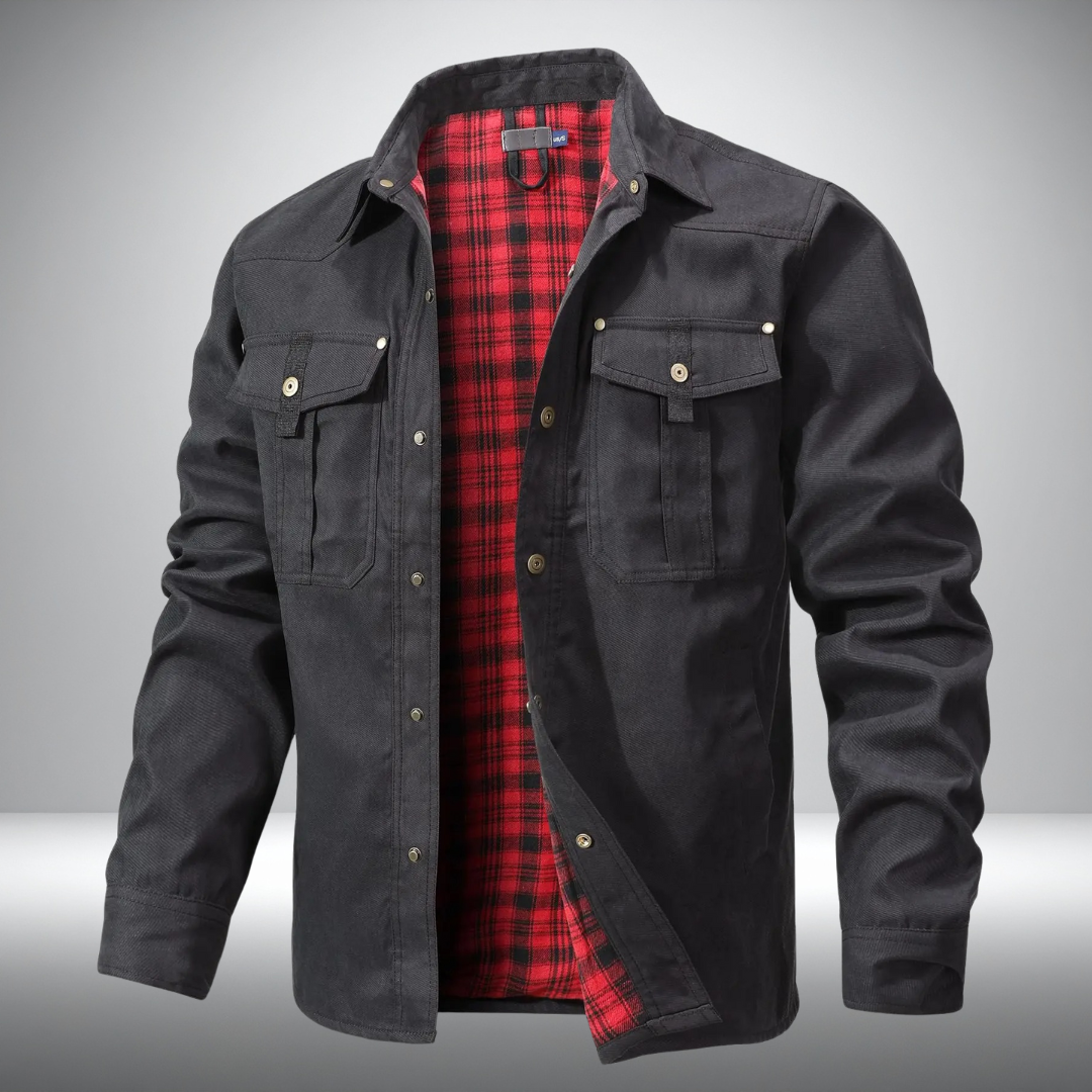 Bram - Rover-jas met Flanellen Voering