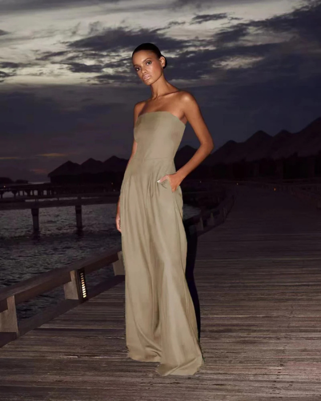 Chloé - Strapless Jumpsuit