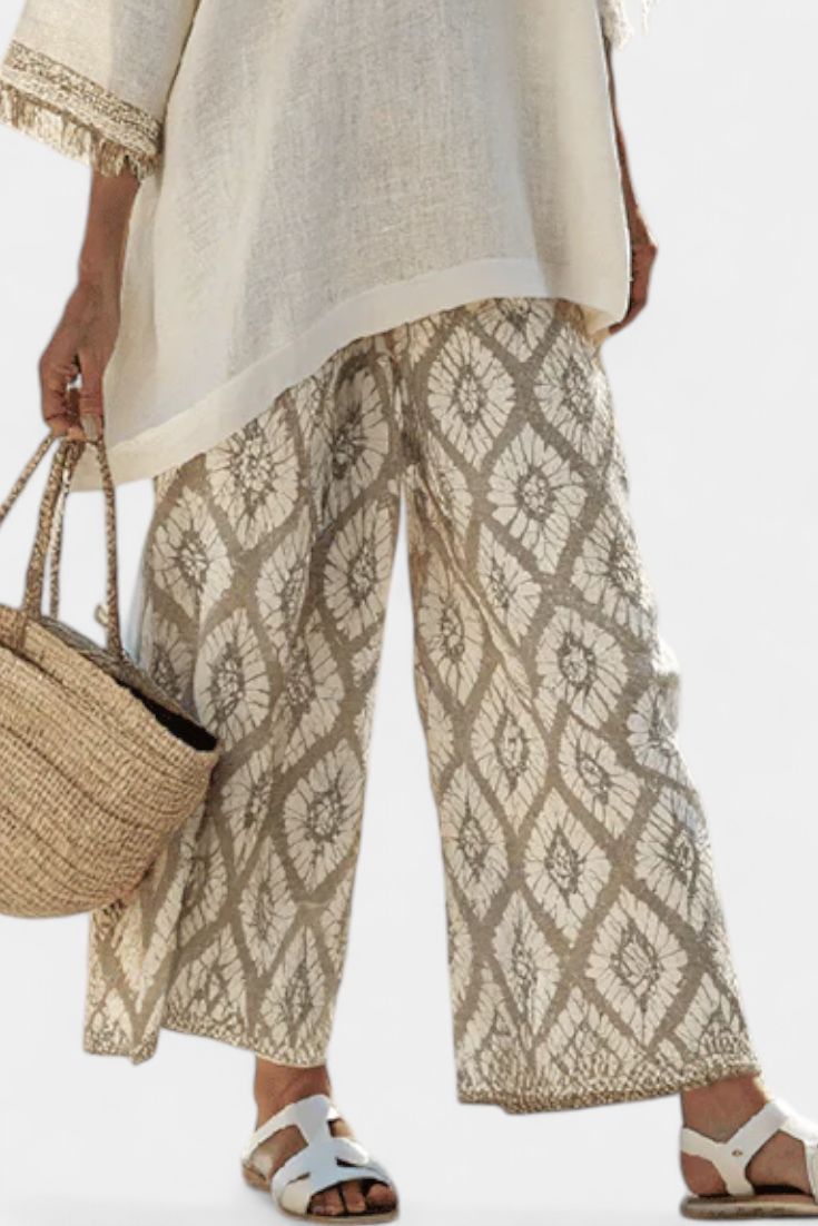 Tara - Verfijnde Top & Casual Broeken Set