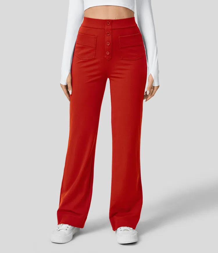Camille – Elegant Straight-Leg Pants