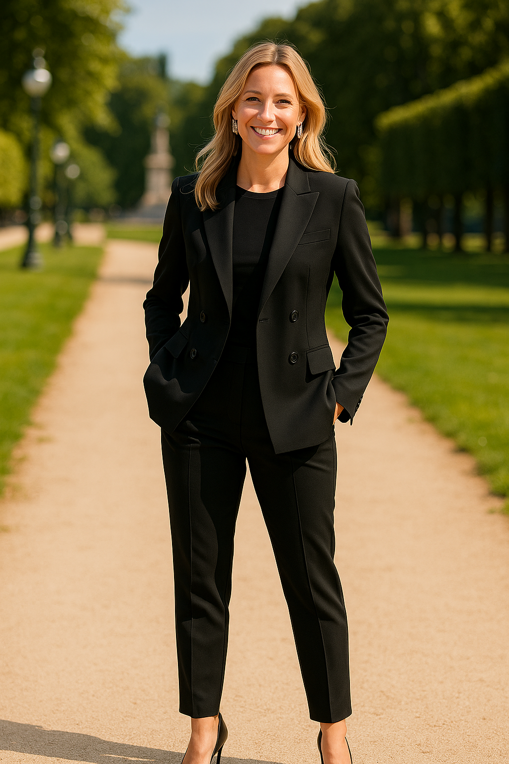 Oceane - Tailleur Élégant pour Femme avec une Coupe Ajustée