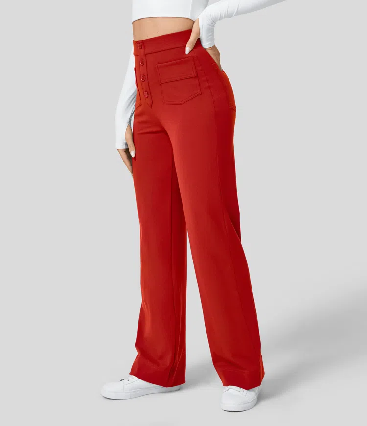 Camille – Elegant Straight-Leg Pants