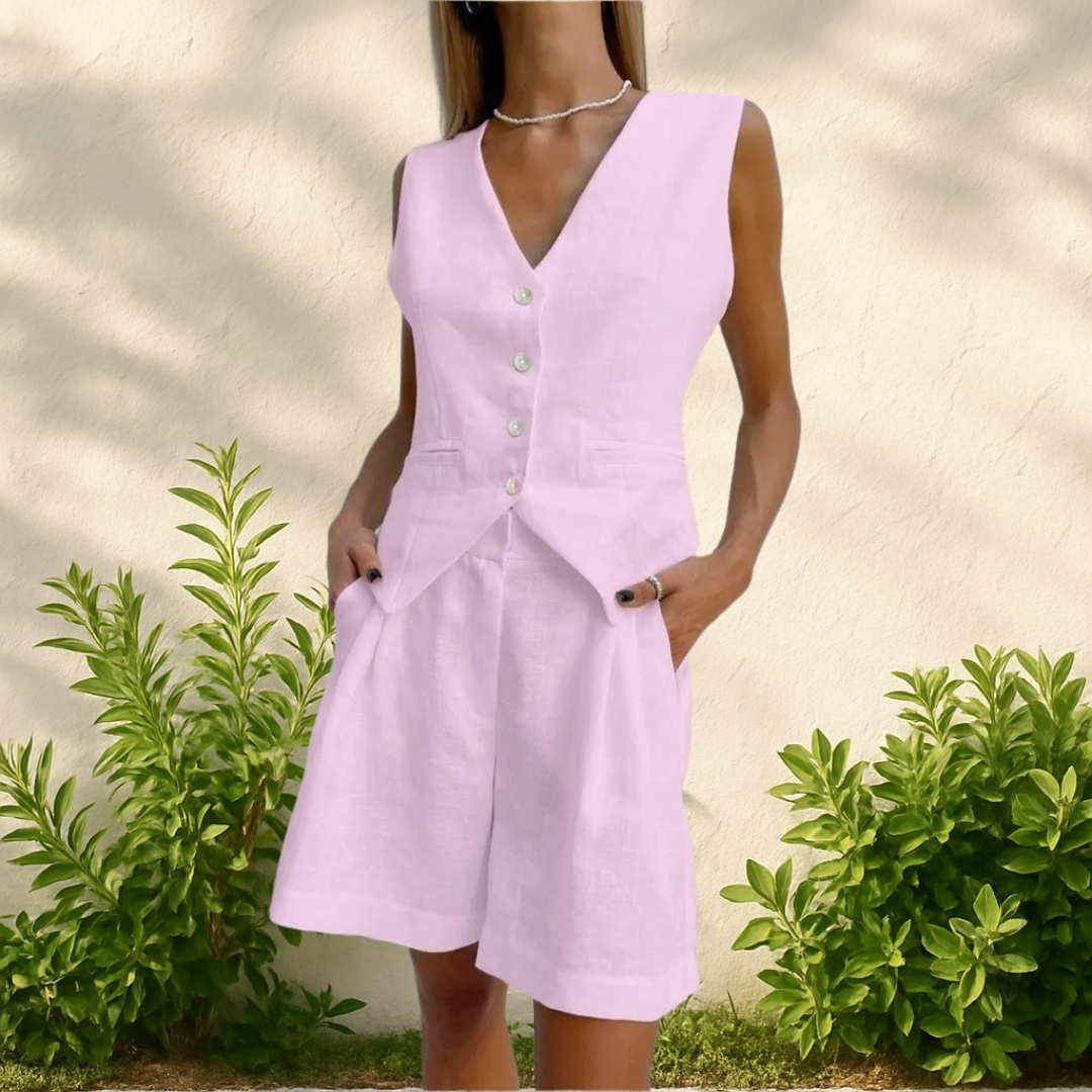 Aliya - Airy Linen Set