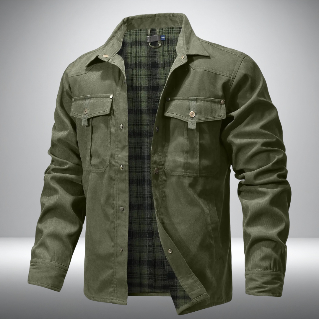 Bram - Rover-jas met Flanellen Voering