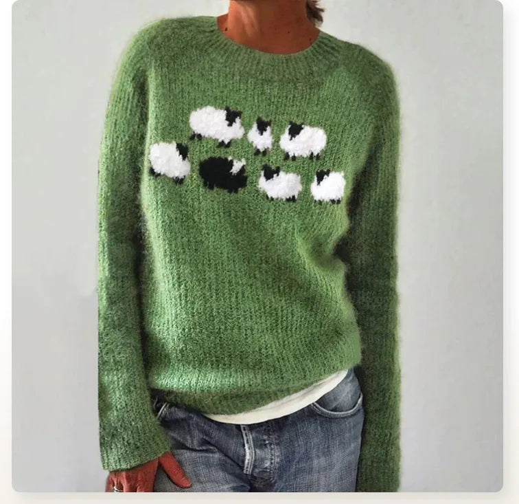 Poppy - Retro Cozy Sweater