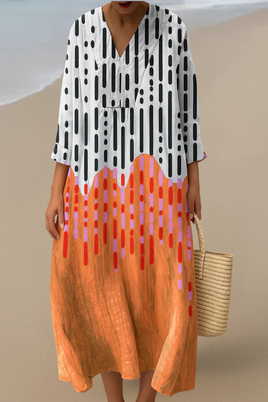 ELARA | ABSTRACT MAXI JURK