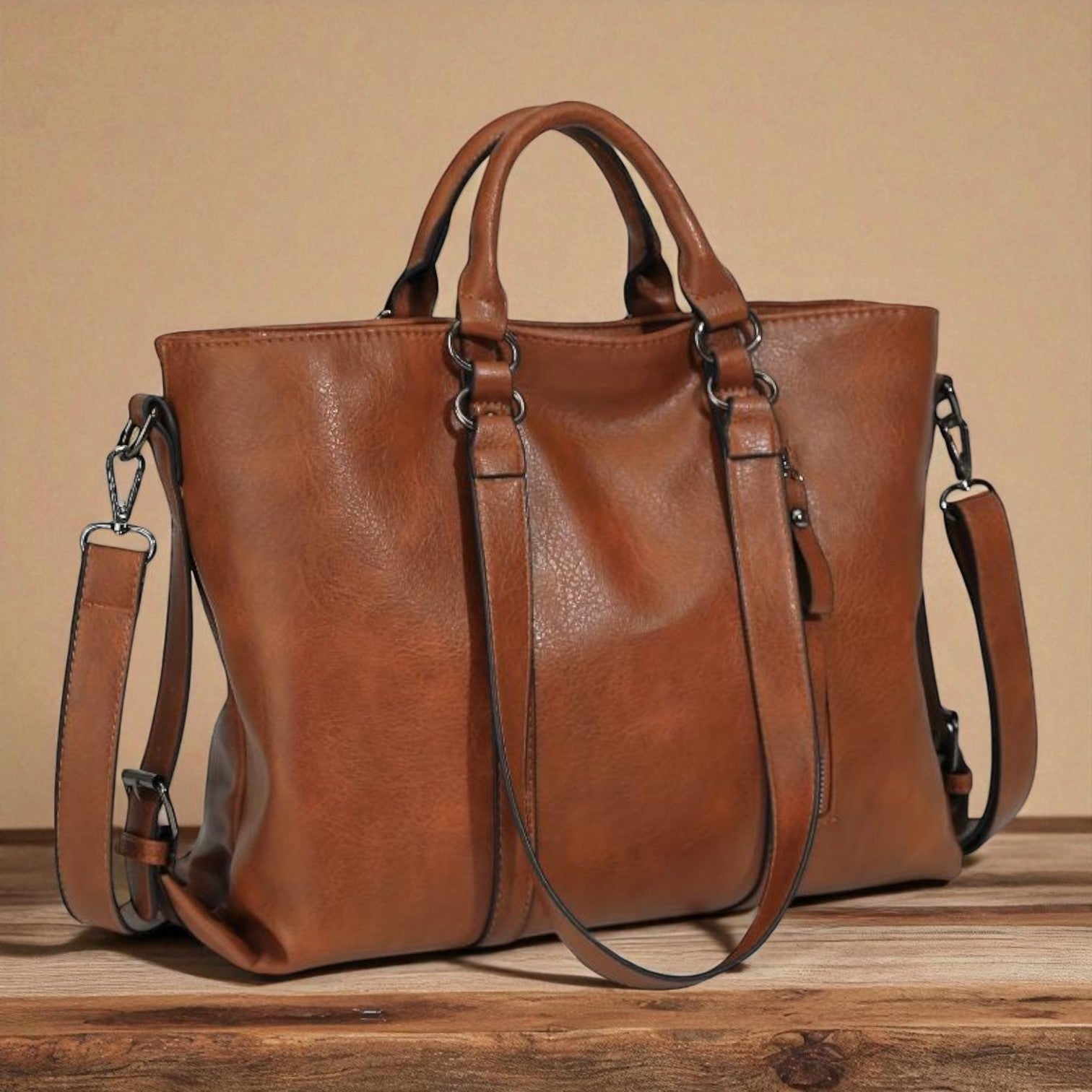 Klassieke elegantie Charlotte | Vintage Tote-handtassen