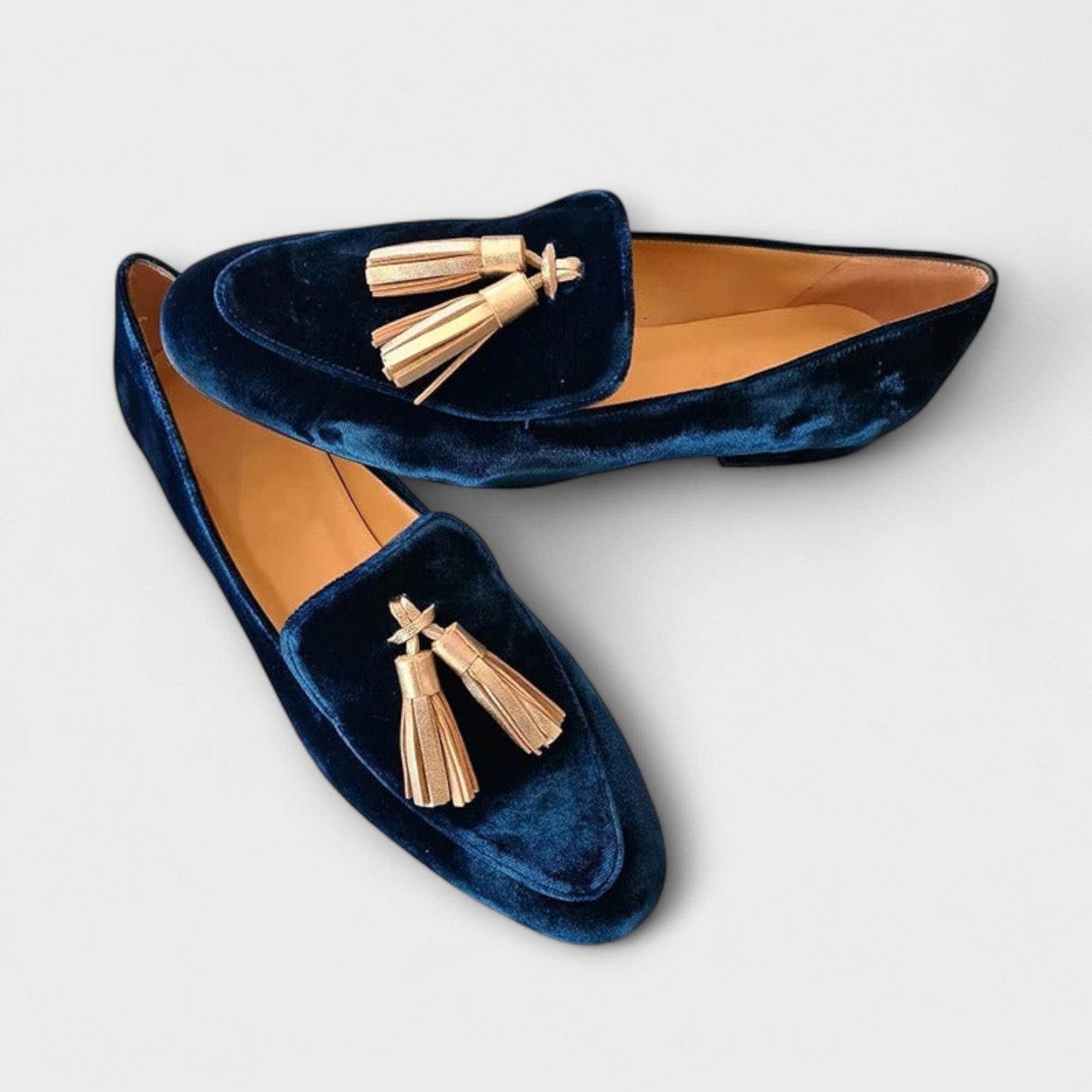 Quinnlyn - Mocassins Vintage à Franges