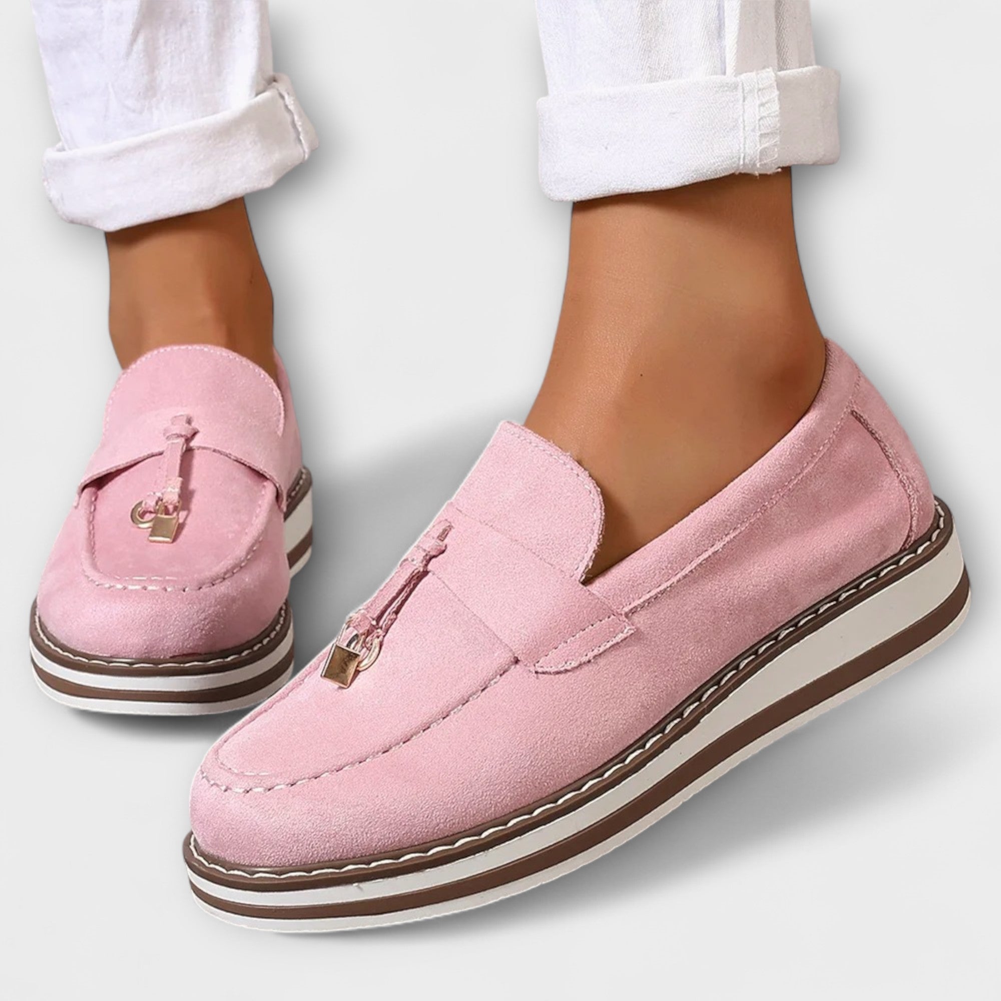 Halo - Mocassins à Bout Rond