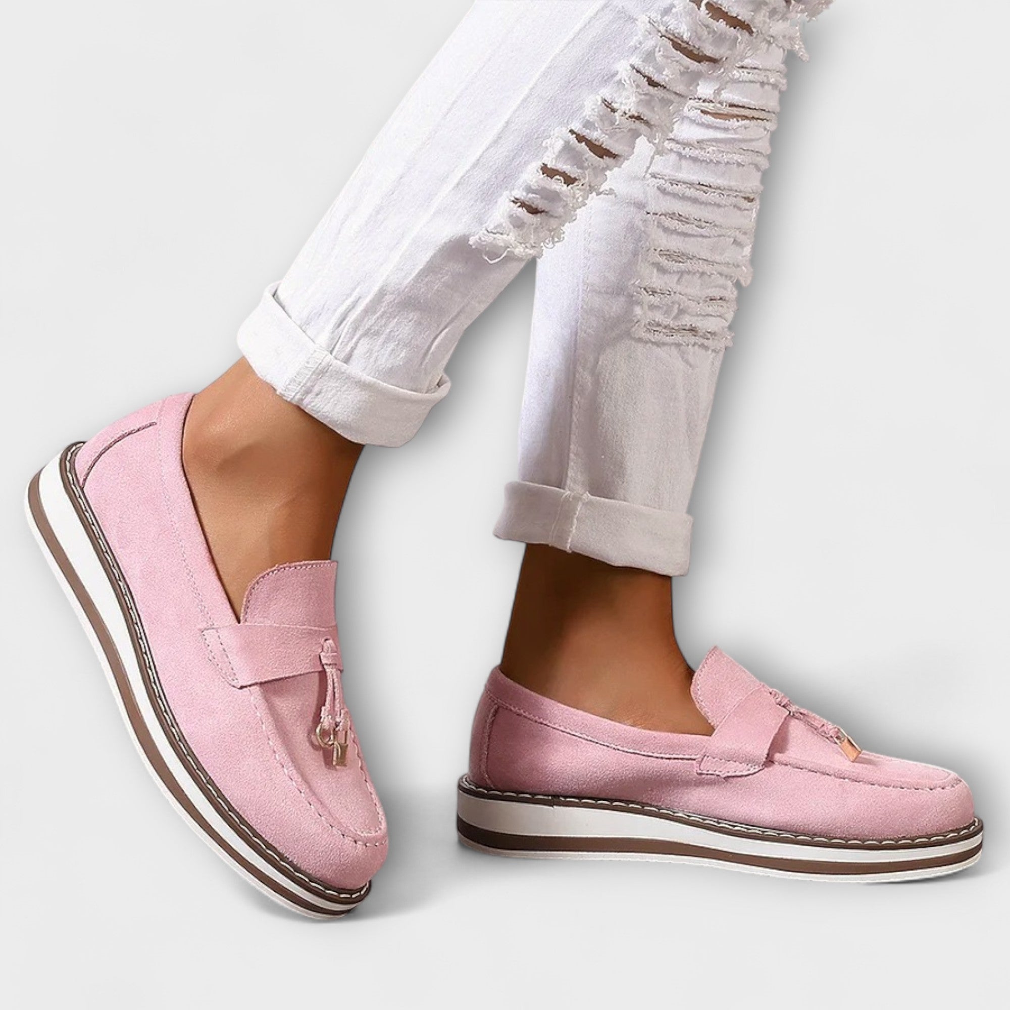 Halo - Mocassins à Bout Rond