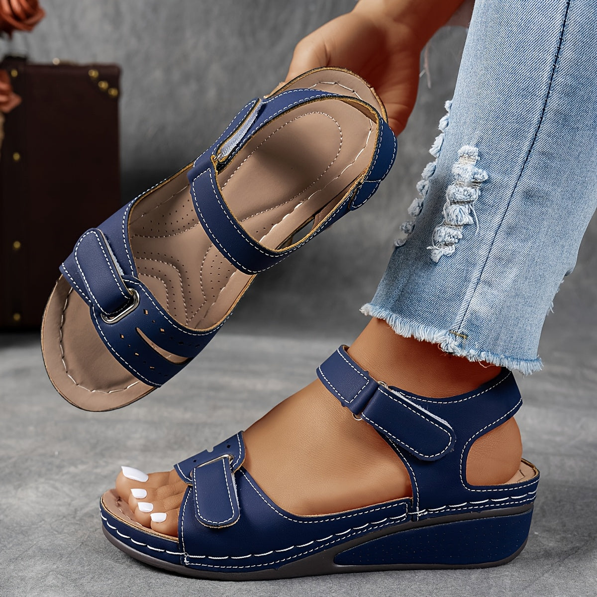 POPPY - BREATHABLE SANDALS WITH COMFORTABLE ANKLE STRAP