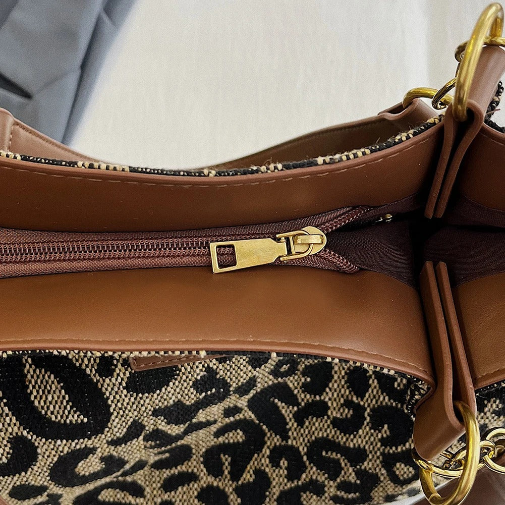 LEOPARD PRINT SHOULDER BAG
