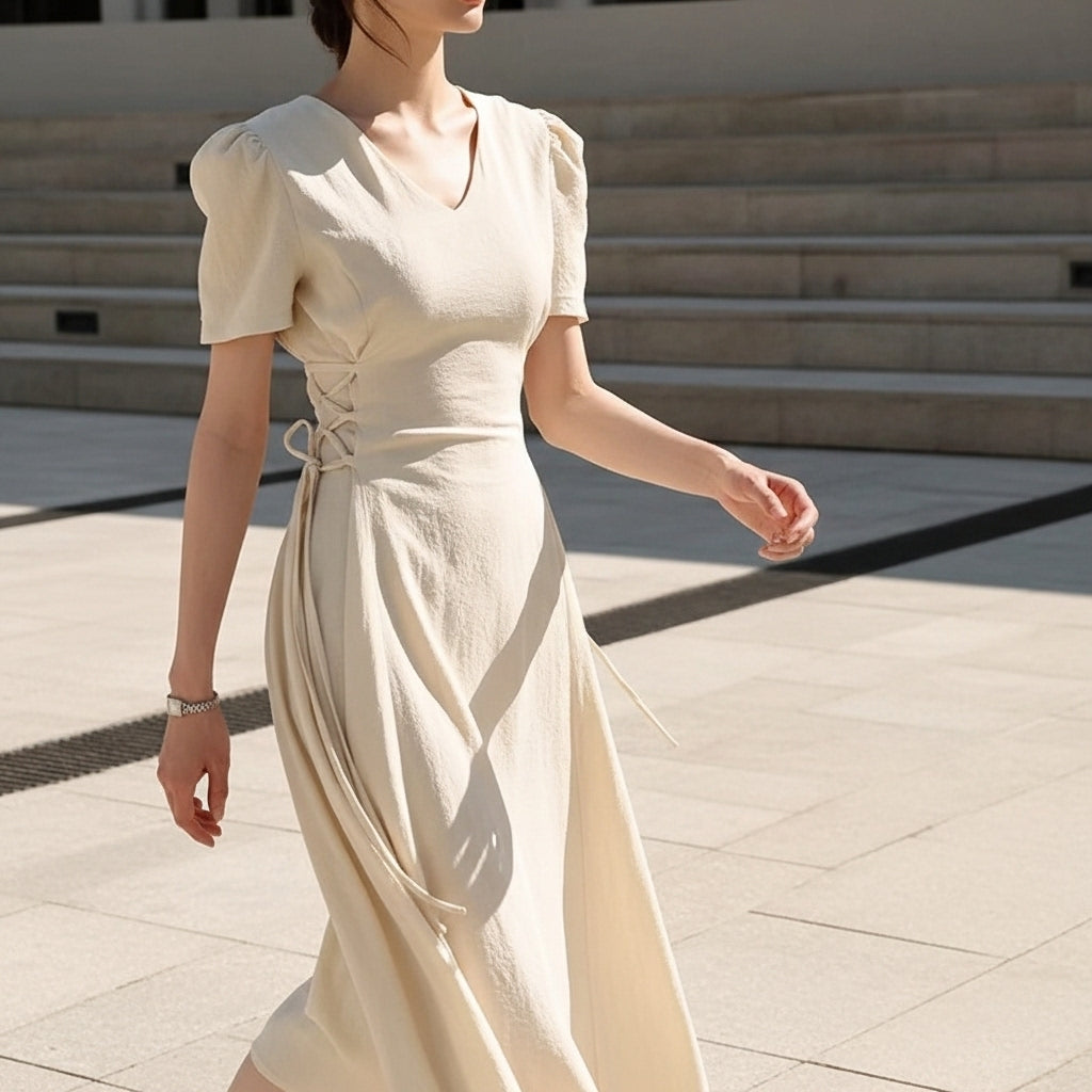 Rachel - Elegant Dress Lace up
