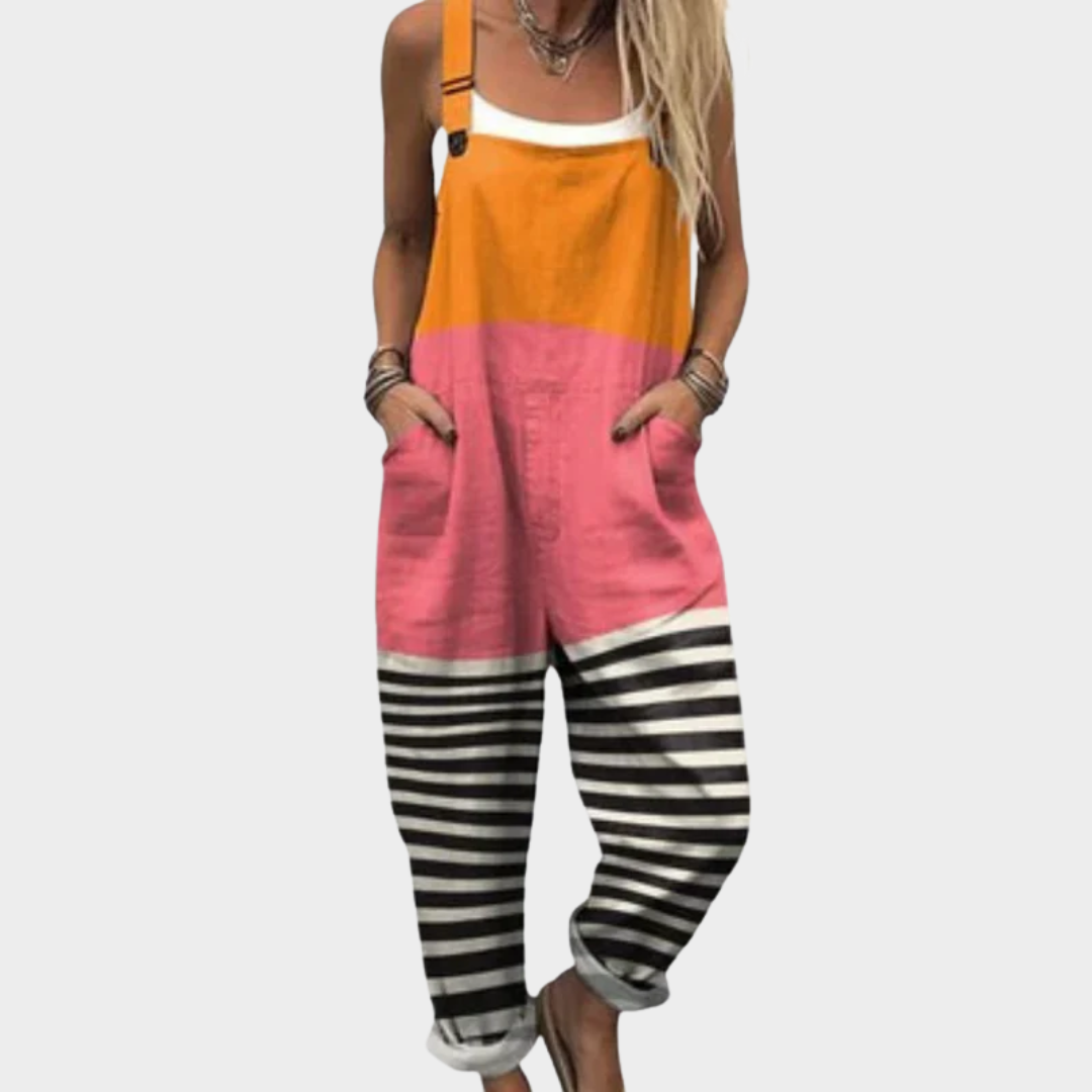 Lotte – Comfortabele Overall met Print