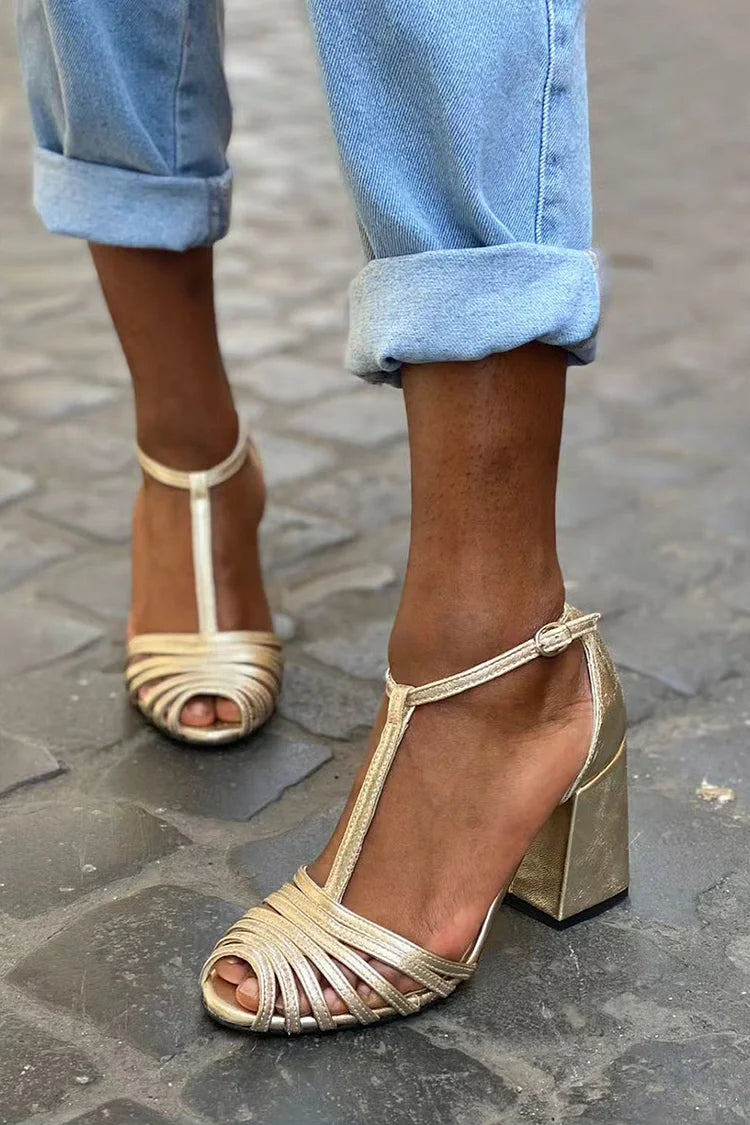 Elegante Sandalen met T-Band
