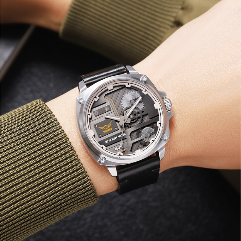 Herenhorloge van Leer Quartz™ – Olsen & Olsen