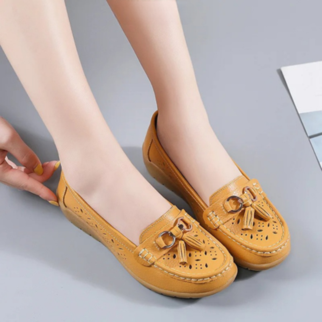 Livia | Elegante en Ademend Mocassins