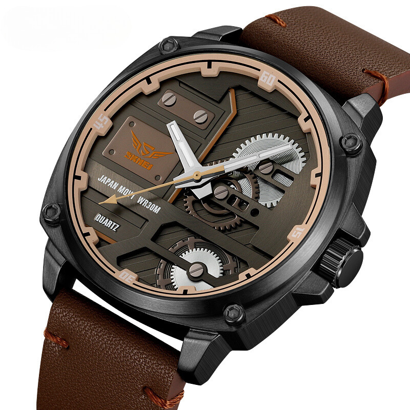 Herenhorloge van Leer Quartz™ – Olsen & Olsen