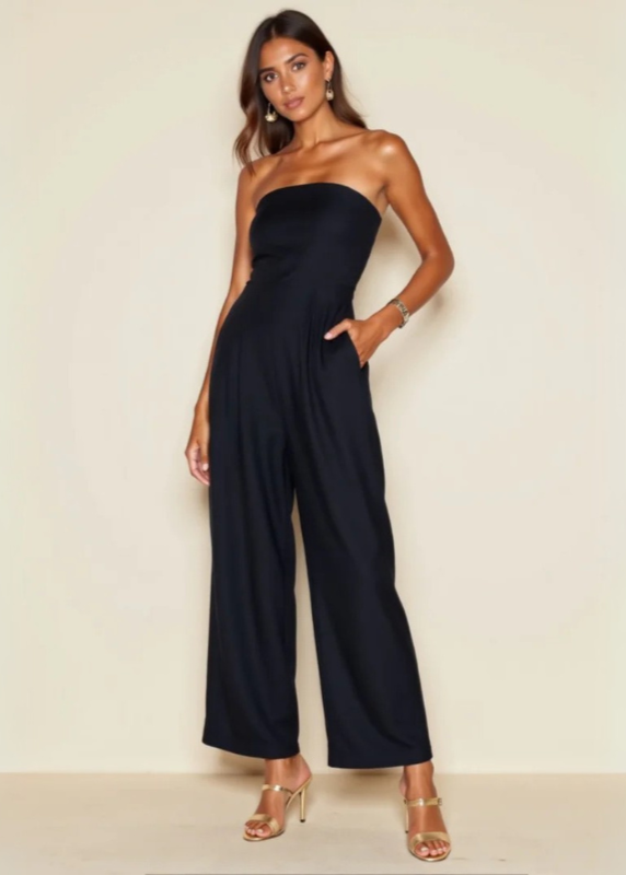 Chloé - Strapless Jumpsuit