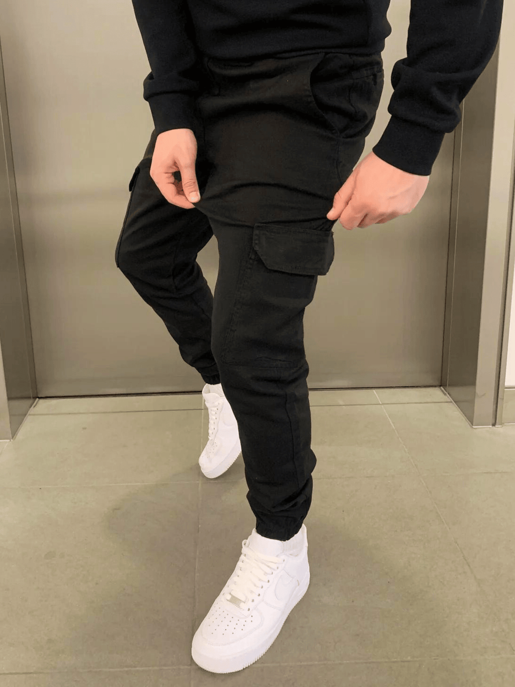 Jayden - Cargo Jogging Fit met Verstelbare Taille
