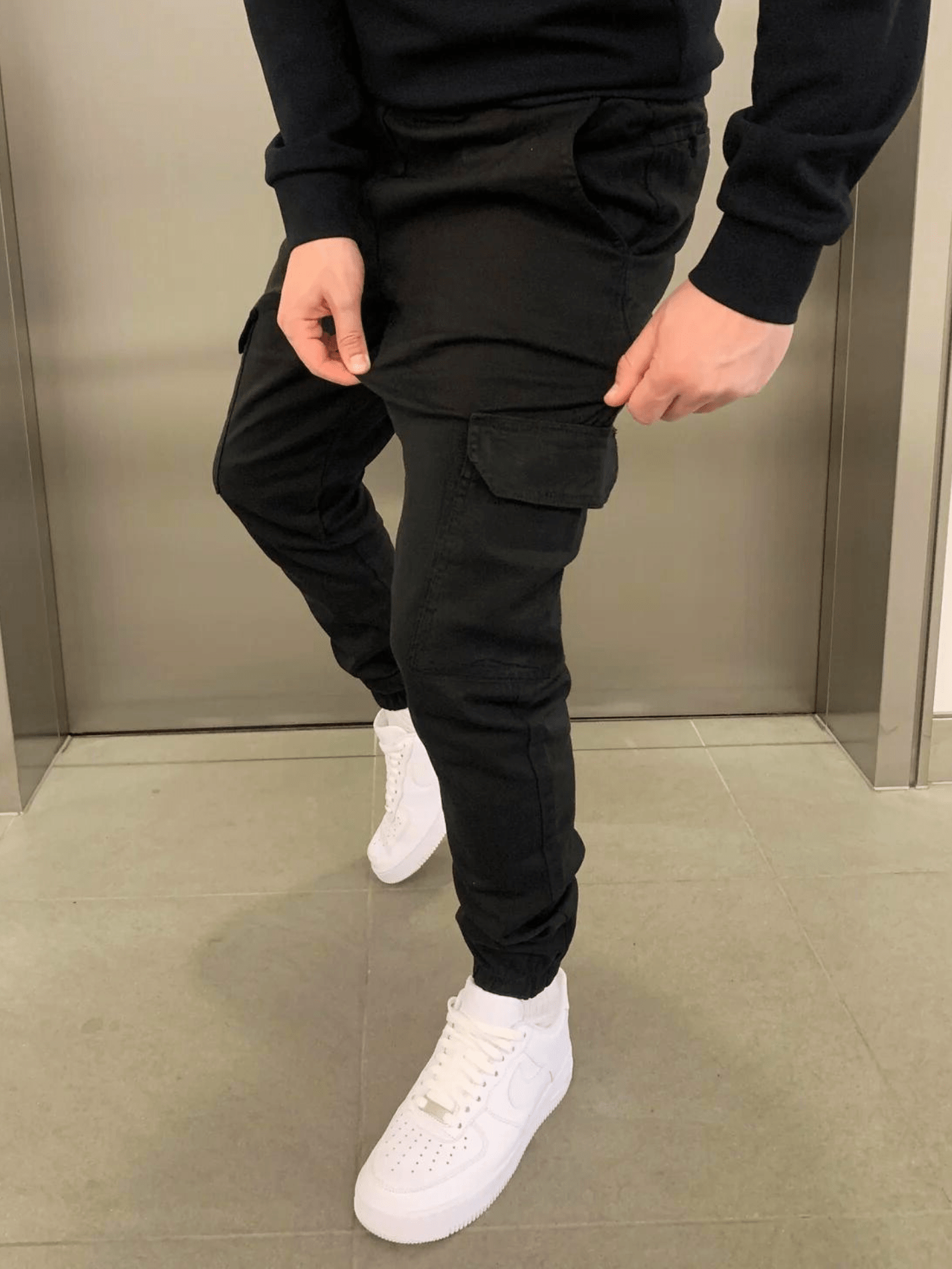 Jayden - Cargo Jogging Fit met Verstelbare Taille