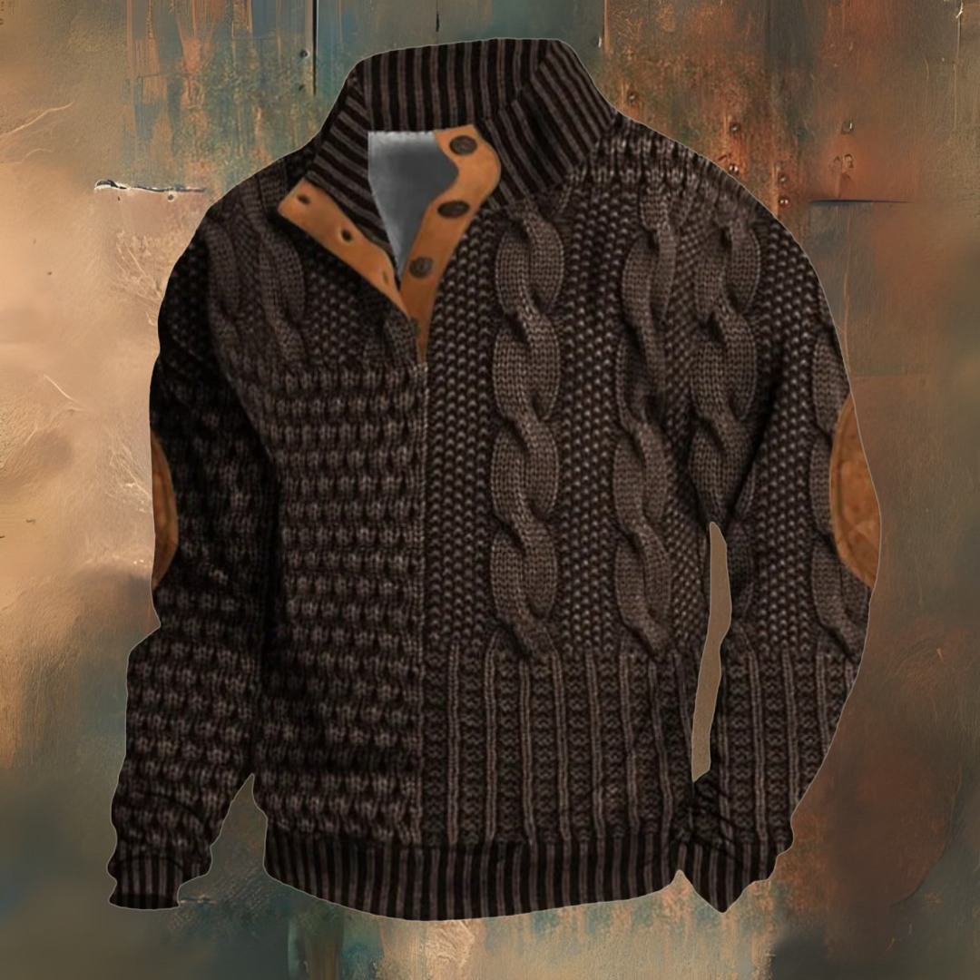 Renaud | Gedessineerde trui