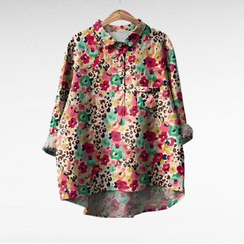 Noémie | Elegante Linnen Zomerblouse