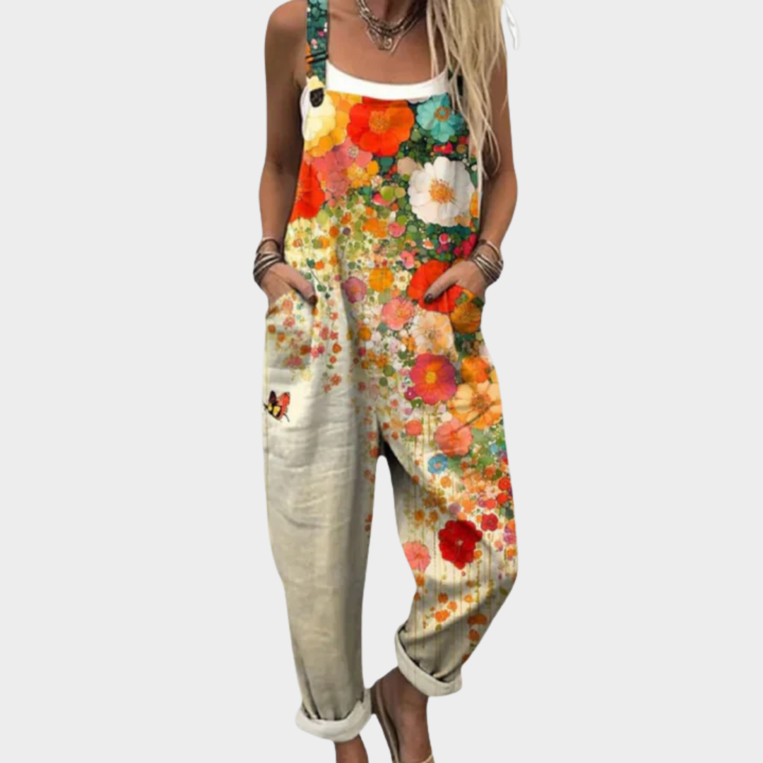 Lotte – Comfortabele Overall met Print