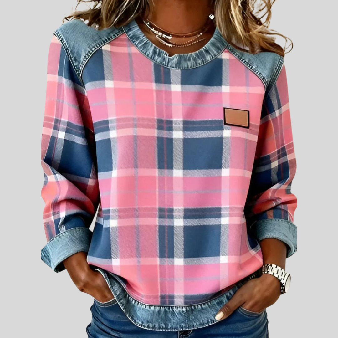 Kiki - Geruit Vest