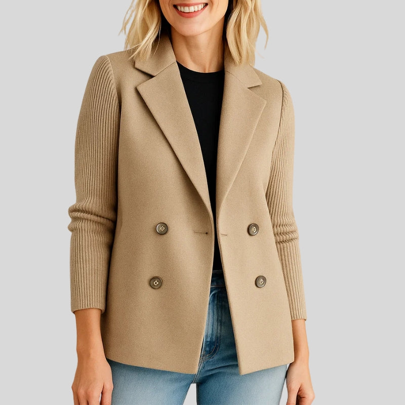 Marion | Zachte sweaterblazer met elegante pasvorm