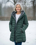 Clair | Gevoerde Pufferjas met Fleece