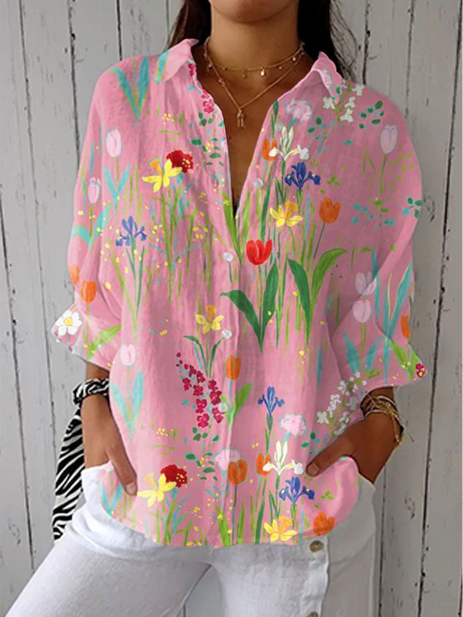 Fiona – Lente Tuin Blouse