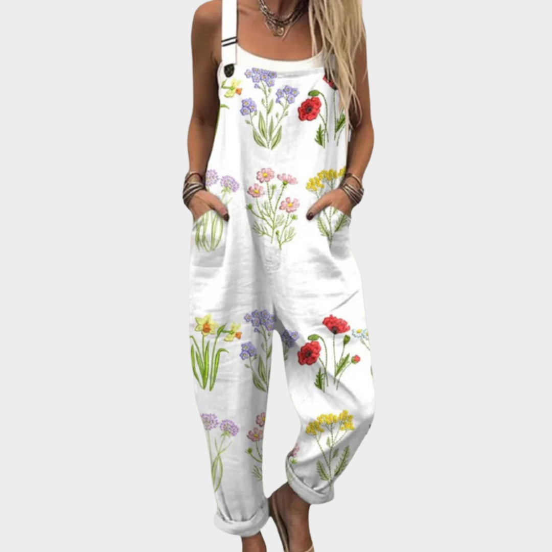 Lotte – Comfortabele Overall met Print