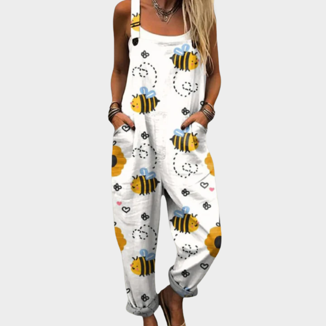Lotte – Comfortabele Overall met Print