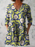 Galina | Lange V-hals blouse