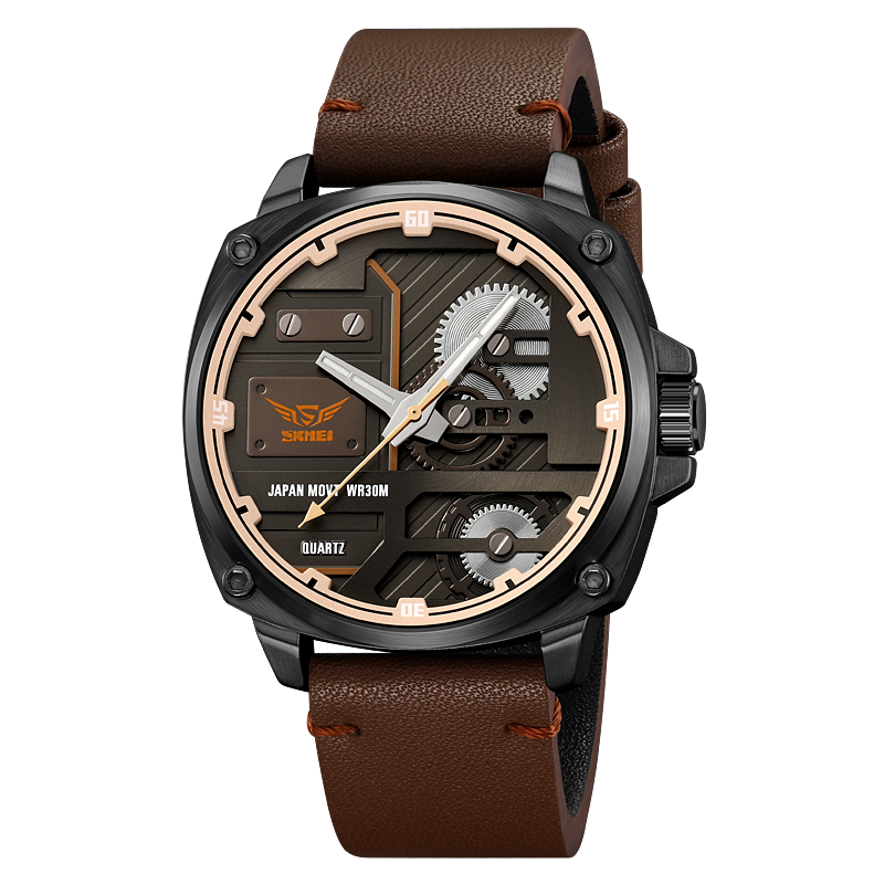 Herenhorloge van Leer Quartz™ – Olsen & Olsen