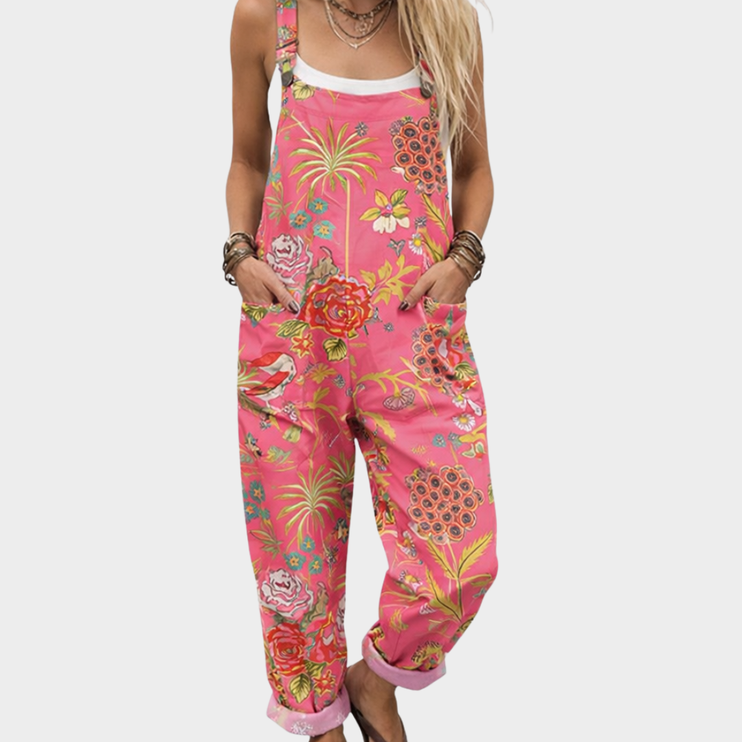 Lotte – Comfortabele Overall met Print