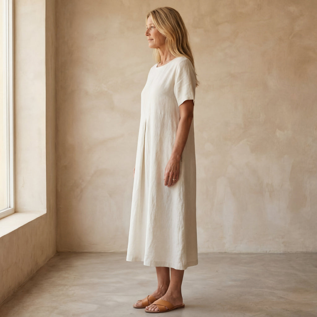 Anna - Comfortabele Katoenen Jurk