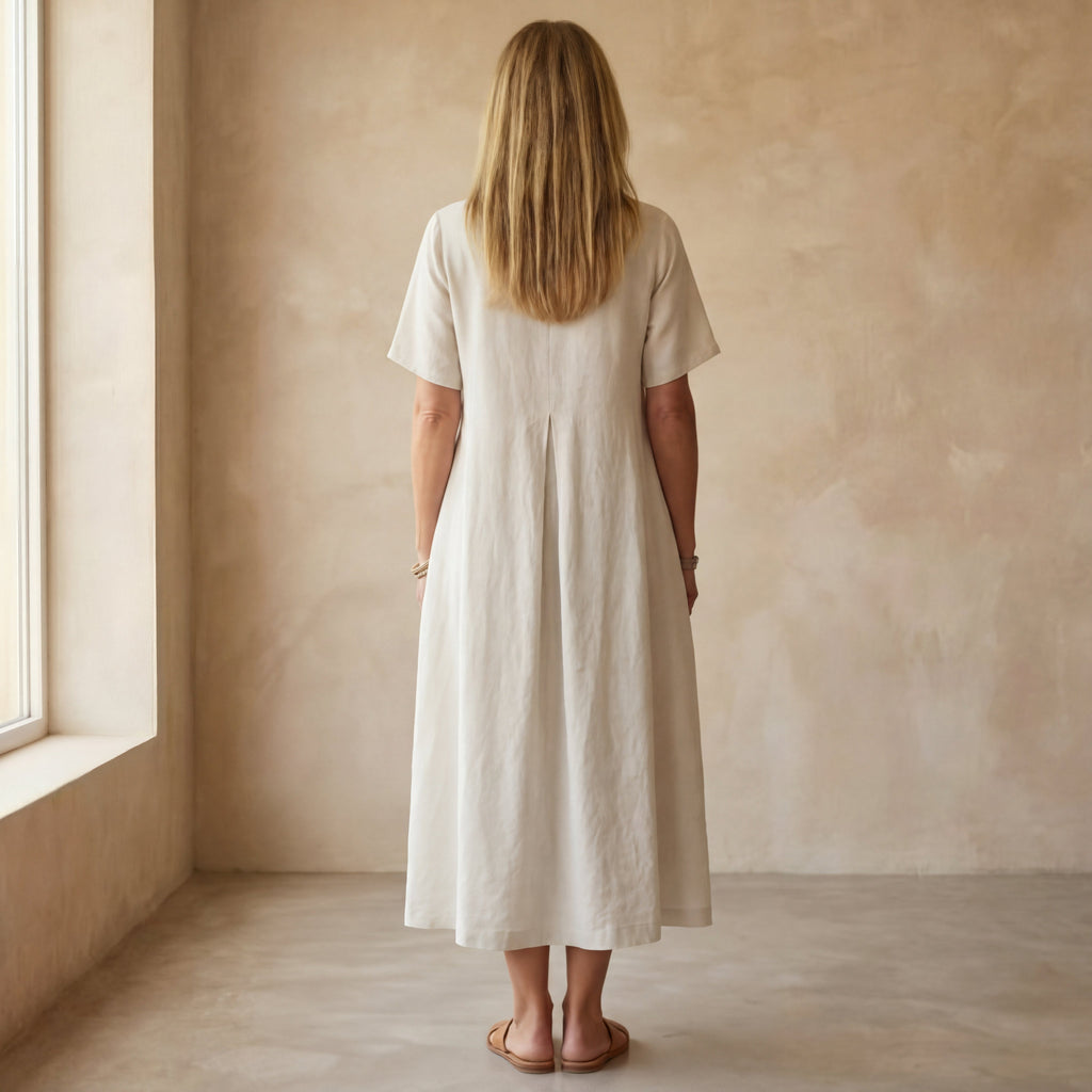 Anna - Comfortabele Katoenen Jurk