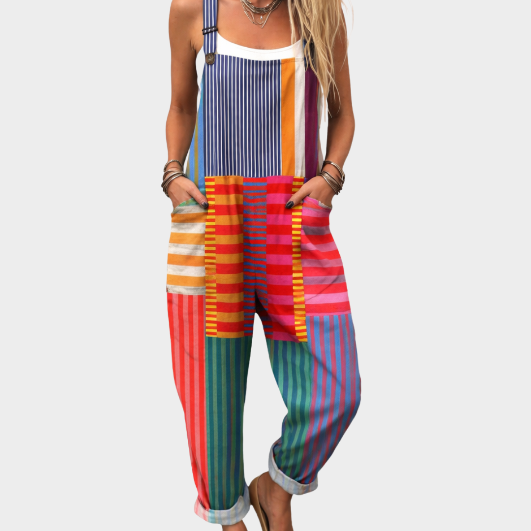 Lotte – Comfortabele Overall met Print