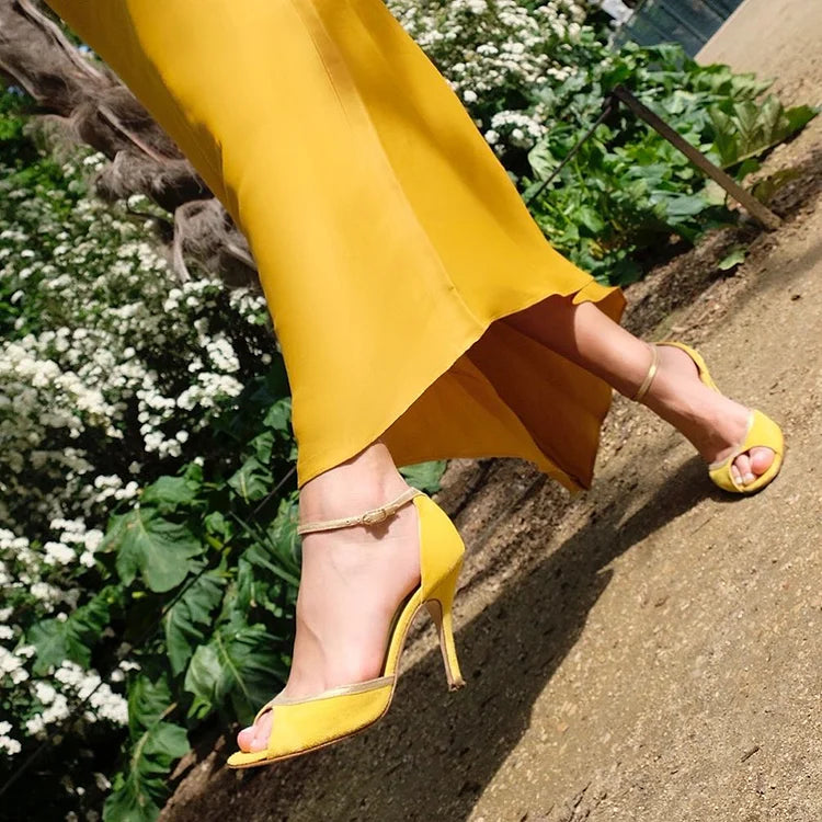 Sandalen met Hoge Hak