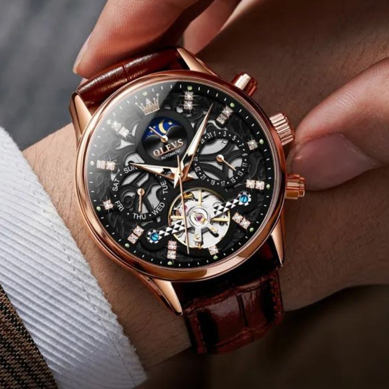 Analoog Quartz Horloge – Olsen & Olsen