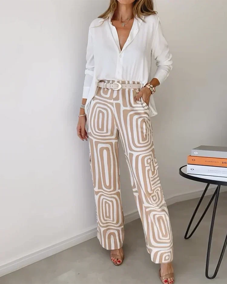 Lysa – Comfortabele Stijlvolle Broek (met Gratis Blouse)